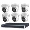 8MP 8CH Hikvision CCTV Kit: 6 x Outdoor Turret Cameras + 8CH NVR 3TB